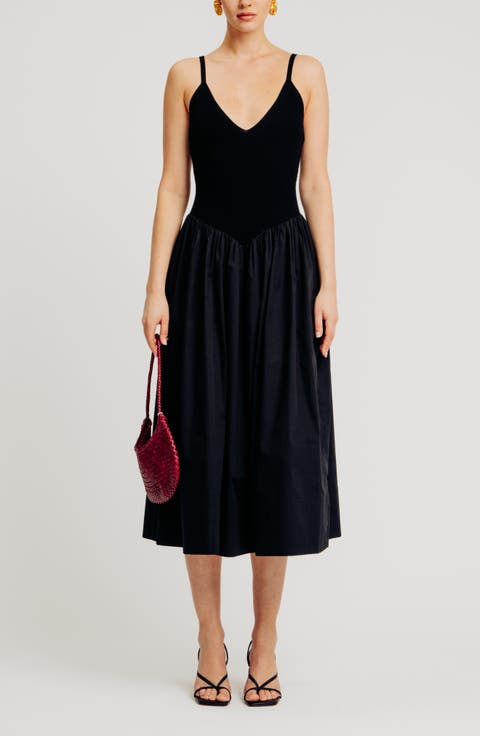 Monica Sleeveless A-Line Dress