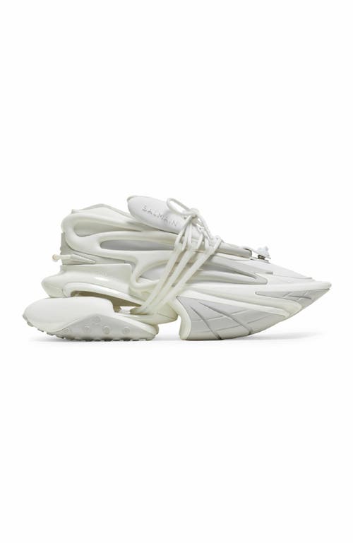 Balmain Unicorn Trainers In Neoprene And Leather