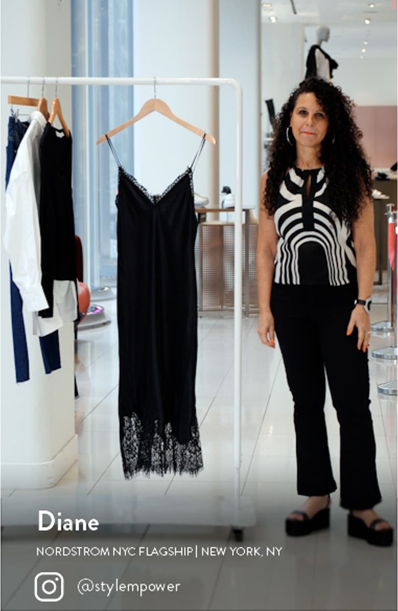 Jodie Lace Silk Slipdress, sales video thumbnail