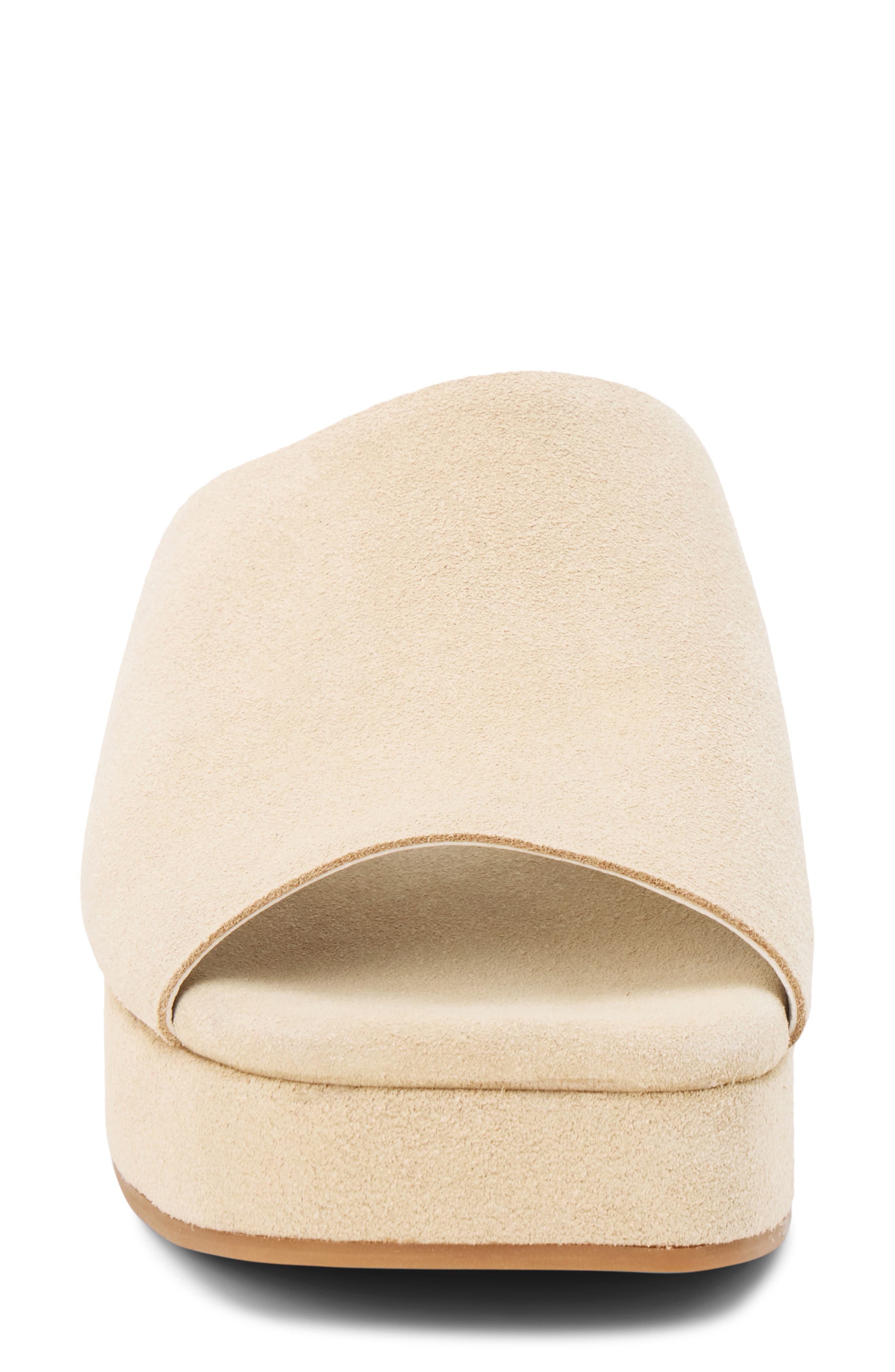 Matisse Lido Platform Wedge Slide Sandal, Alternate, color, Sand