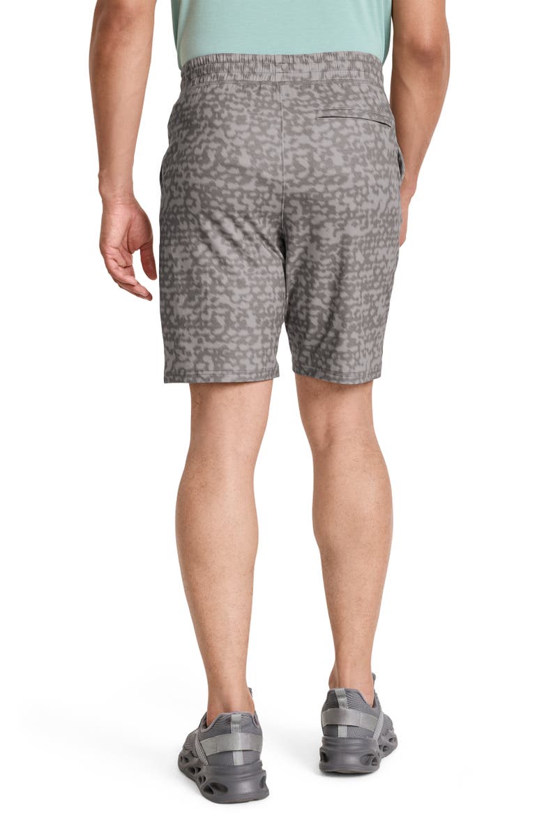 Mens EverActive 8.5" Knit Short, Alternate, color, Stumbling Stencils