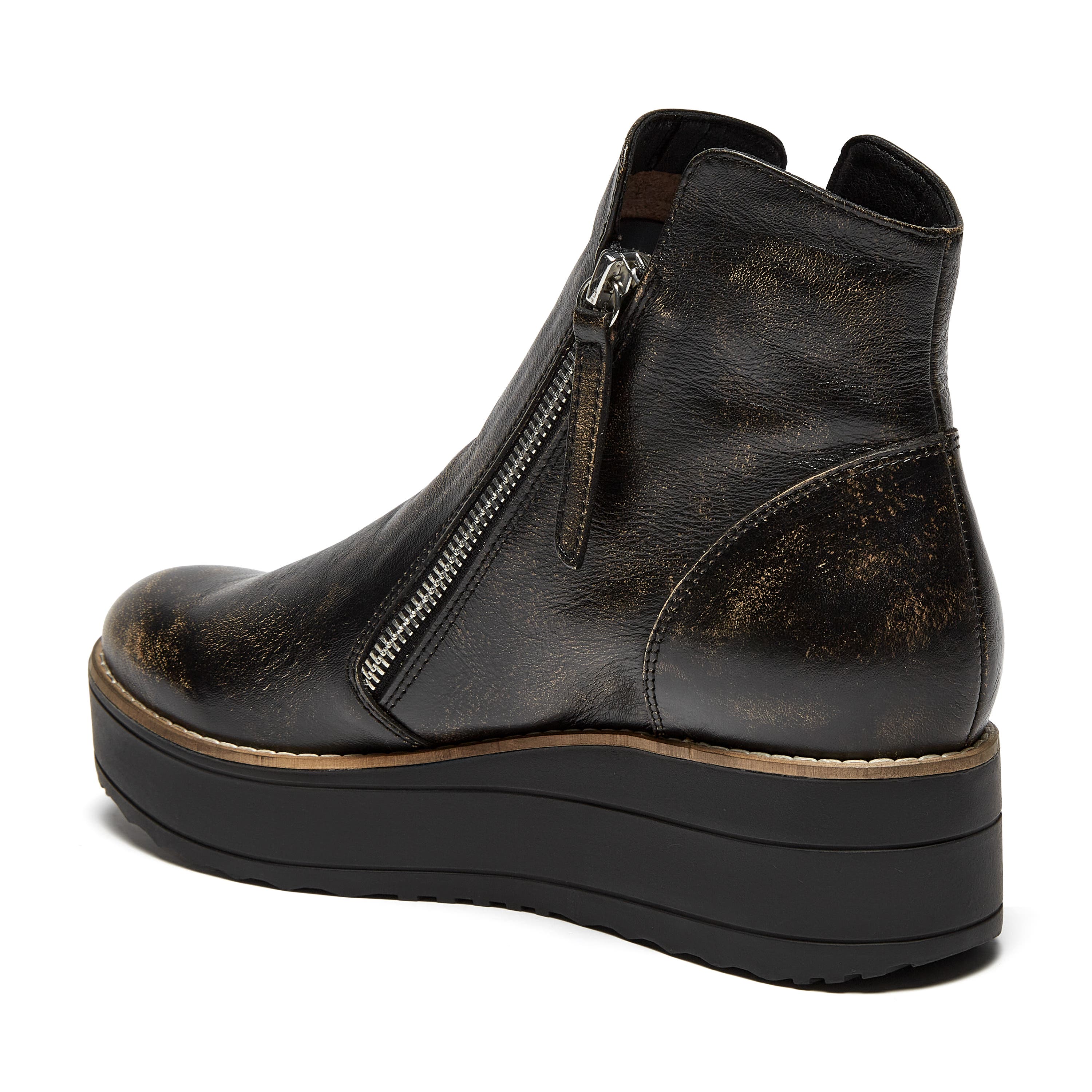 Nene Bootie, Alternate, color, Smokey Black Leather