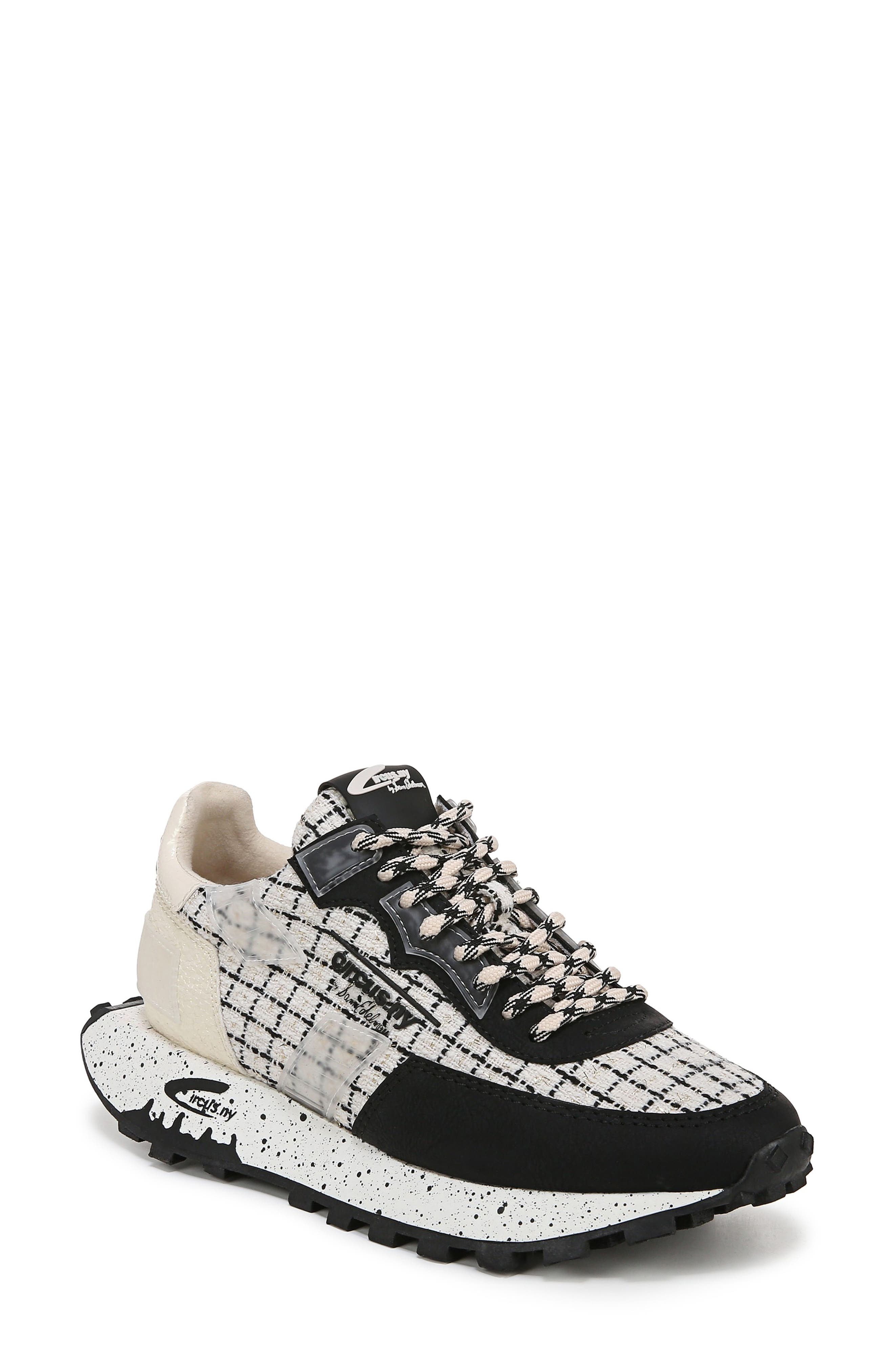 Devyn Sneaker, Main, color, VANILLA BEAN / BLACK