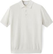MANGO Rib Polo