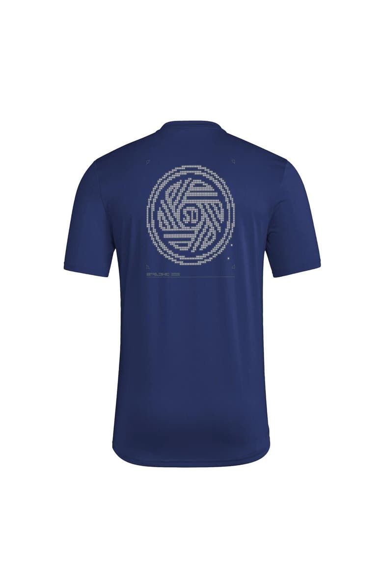 adidas Men's adidas  Navy San Diego FC 2026 Anthem AEROREADY Pregame T-Shirt, Alternate, color, Navy