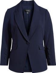 Tahari ASL One-Button Blazer
