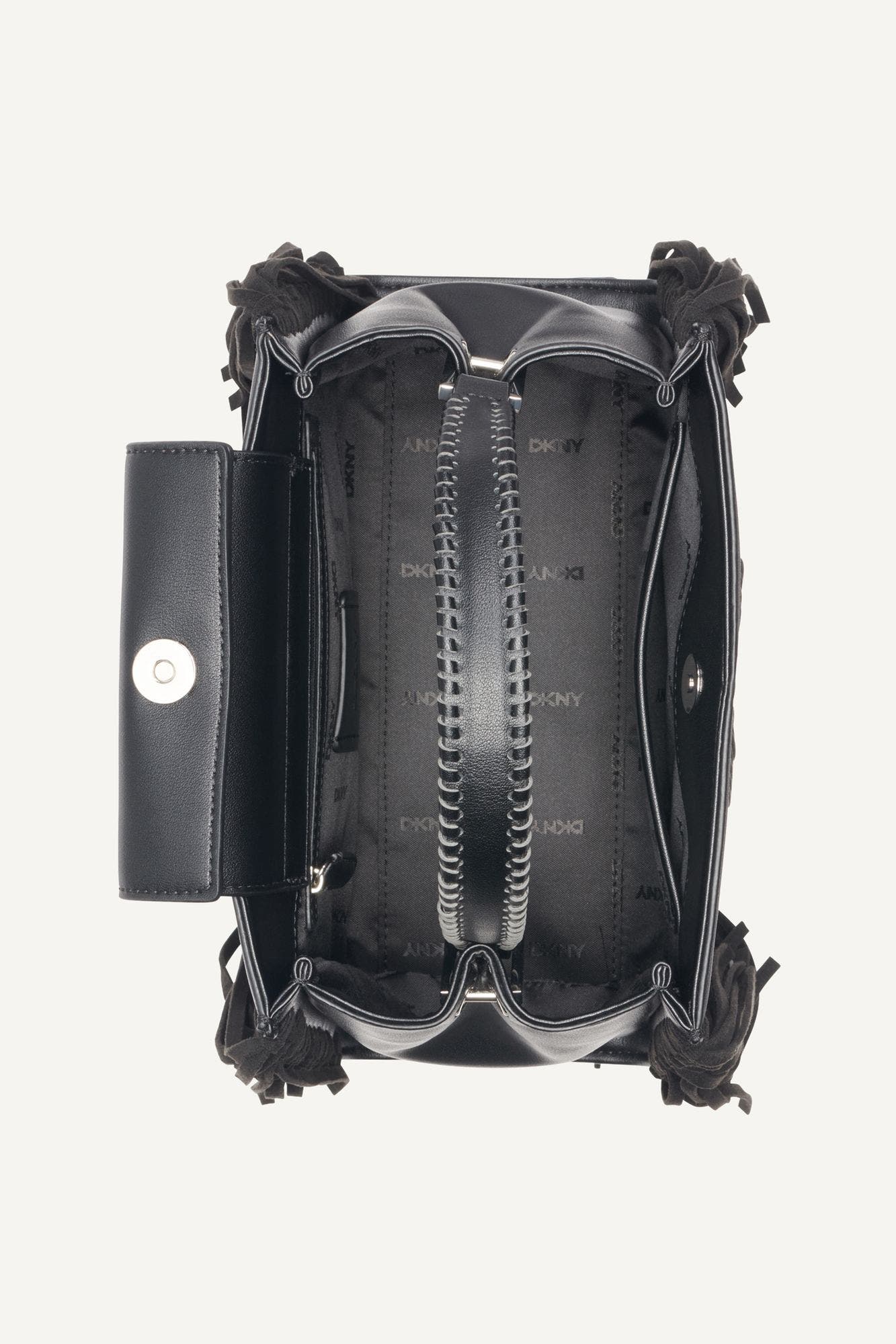 Foster Medium Satchel, Alternate, color, Black/Silver