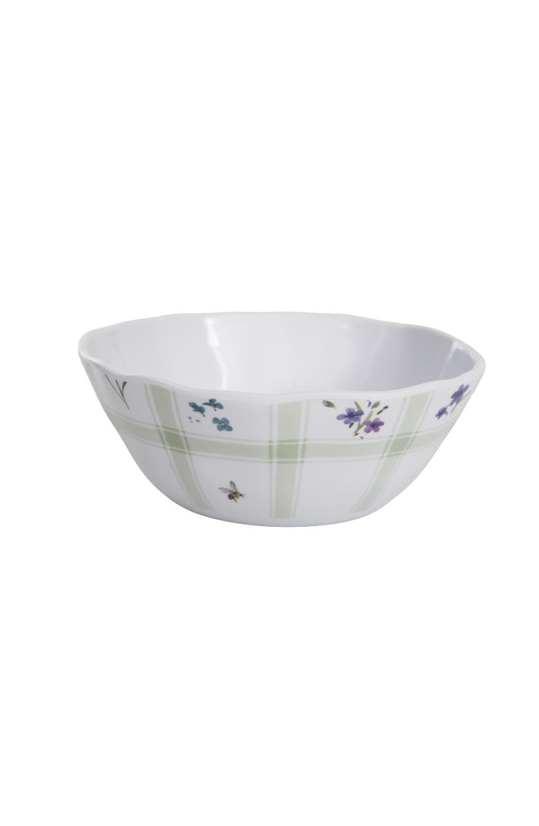 C&F Home Lavender Plaid Novelty Set of 2 Dinnerware Serving Bowls, Alternate, color, Green