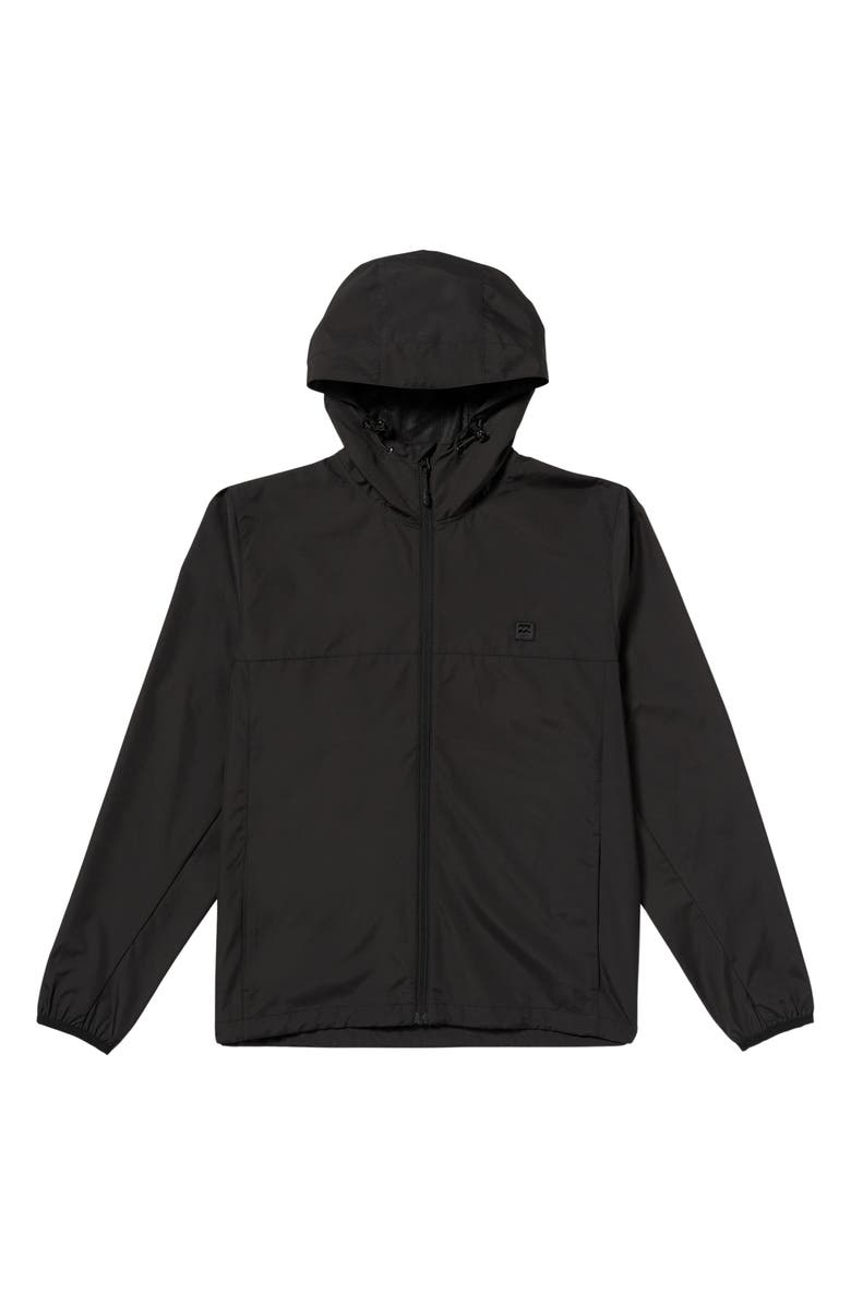Billabong Transport Water Repellent Windbreaker, Alternate, color, 