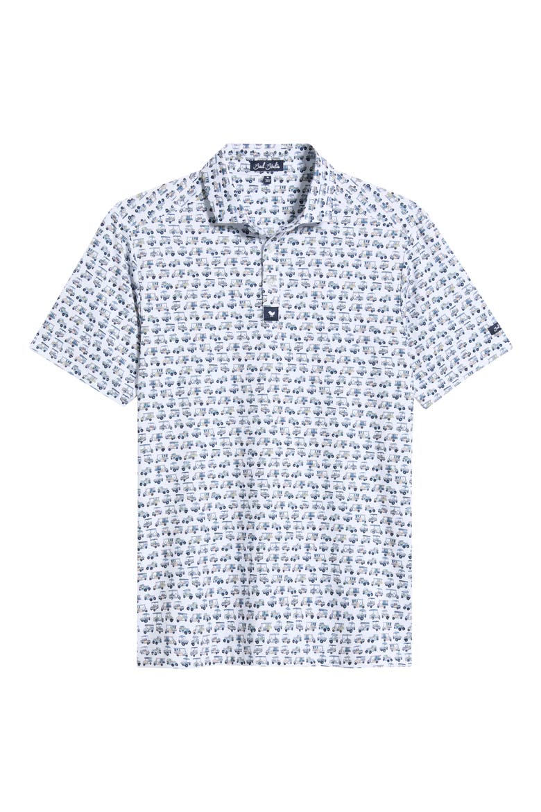 Core Golf Part Print Performance Golf Polo, Main, color, CHECK OUT MY CART