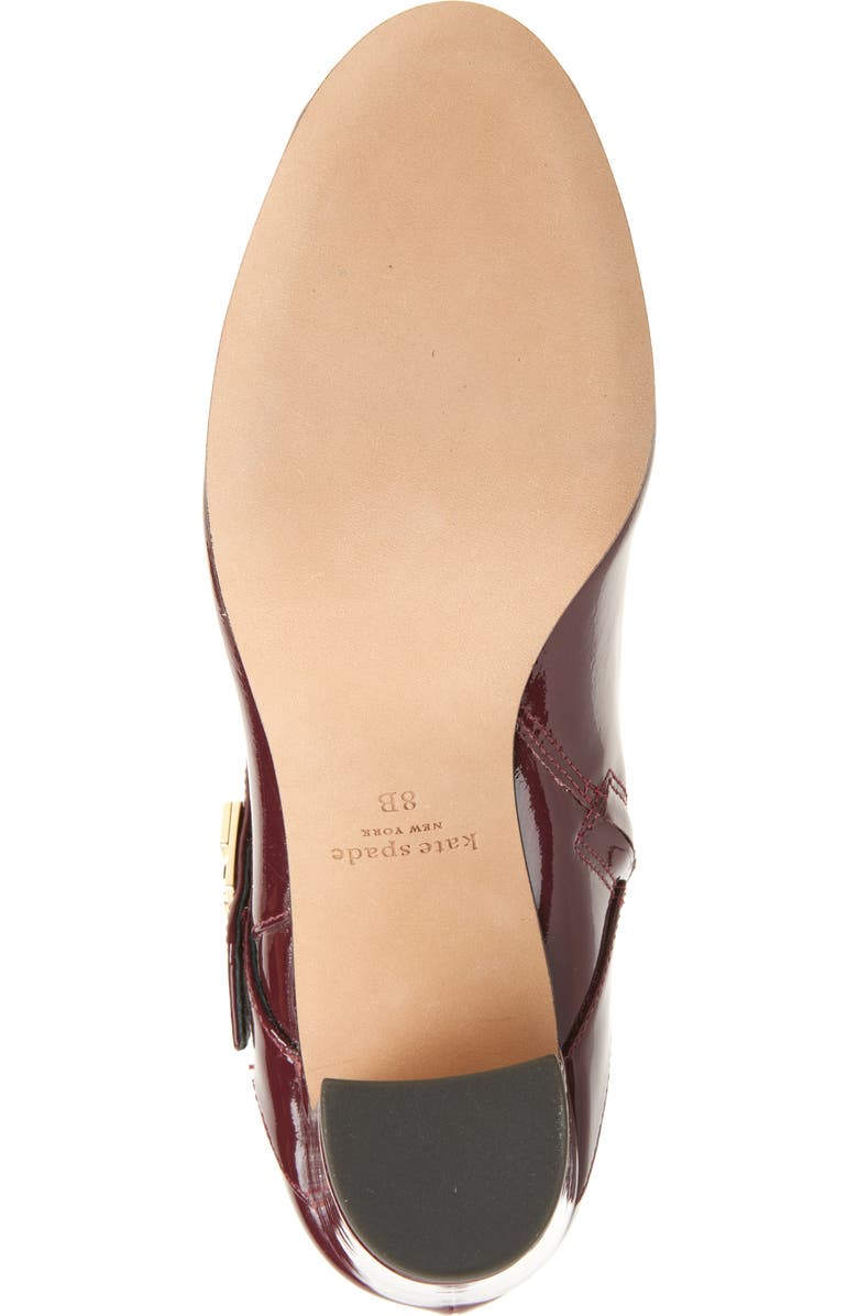 Kate Spade New York dakota patent bootie, Alternate, color,