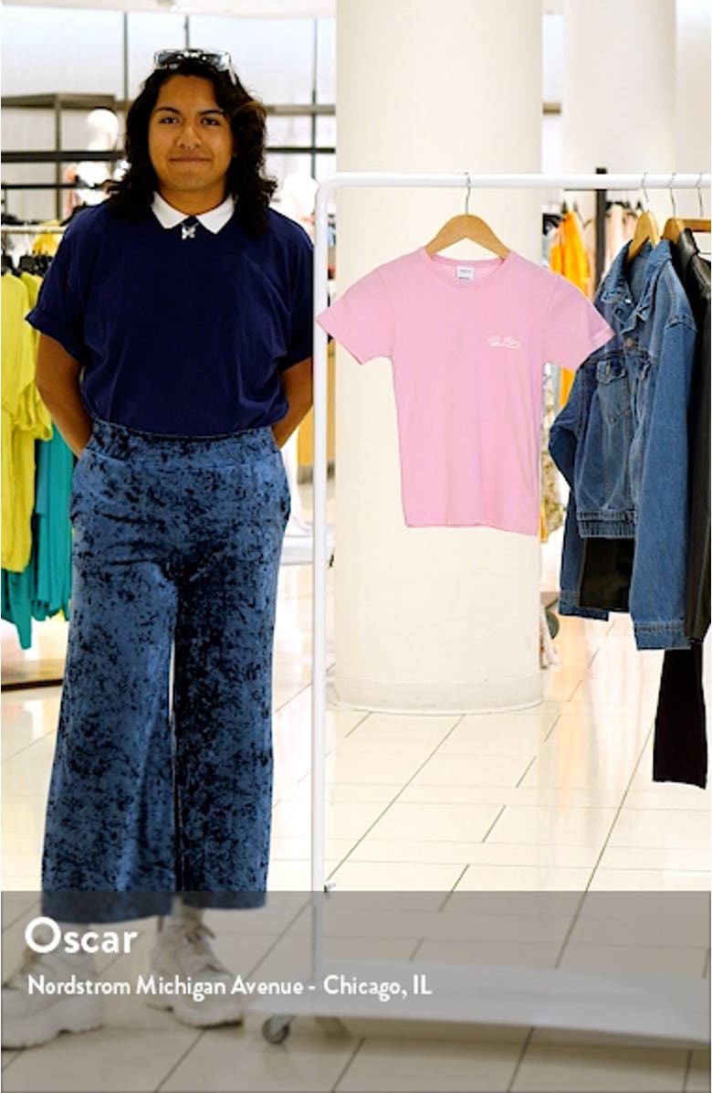 Logo Script Baby Tee, sales video thumbnail
