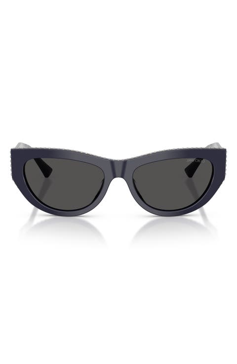 54mm Cat Eye Sunglasses