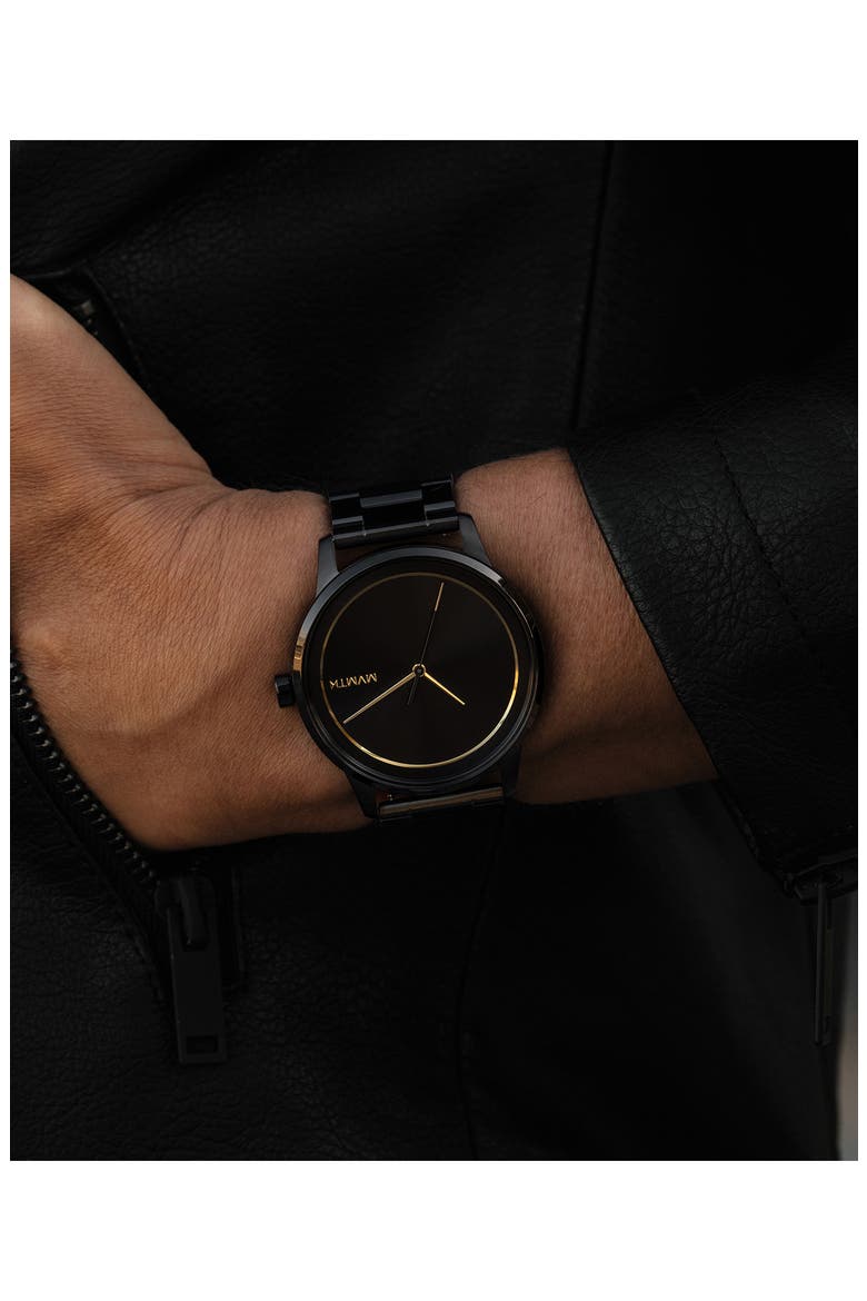 Profile Bracelet Watch, 44mm, Alternate, color, BLACK