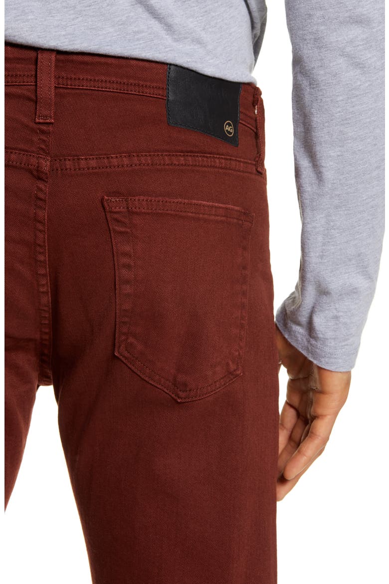 Tellis Slim Fit Jeans, Alternate, color, 7 YEARS SULFUR RICH CRIMSON