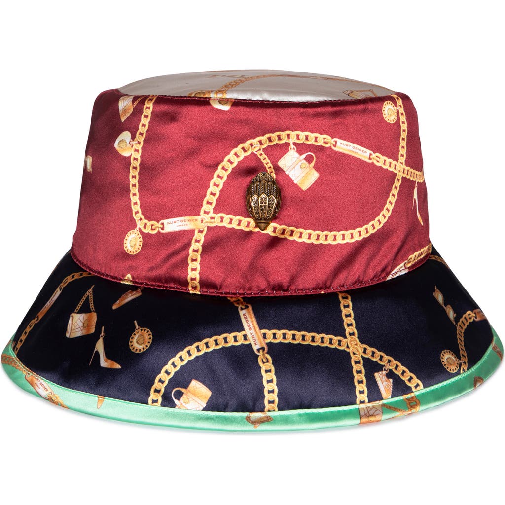 Kurt Geiger London Mixed Charm Print Bucket Hat