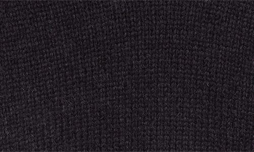 Moncler Tipped Alpaca & Wool Blend Mock Neck Sweater In Black