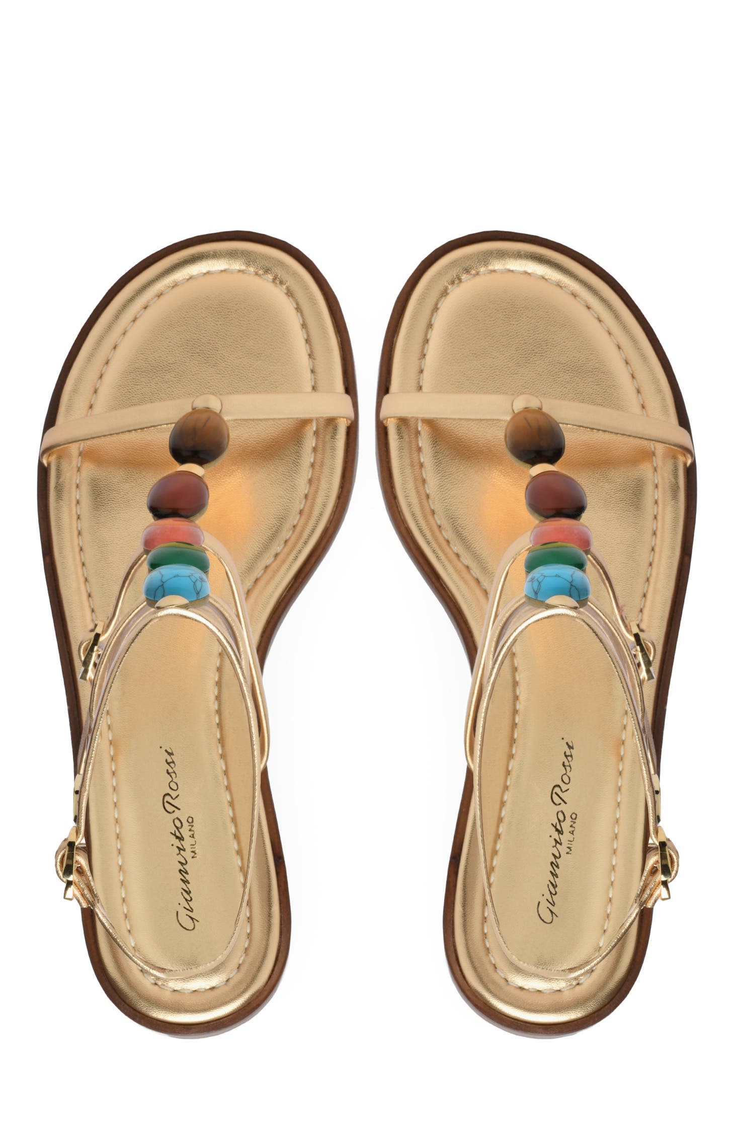 Shanti 05 Sandals, Alternate, color, Metallic Gold