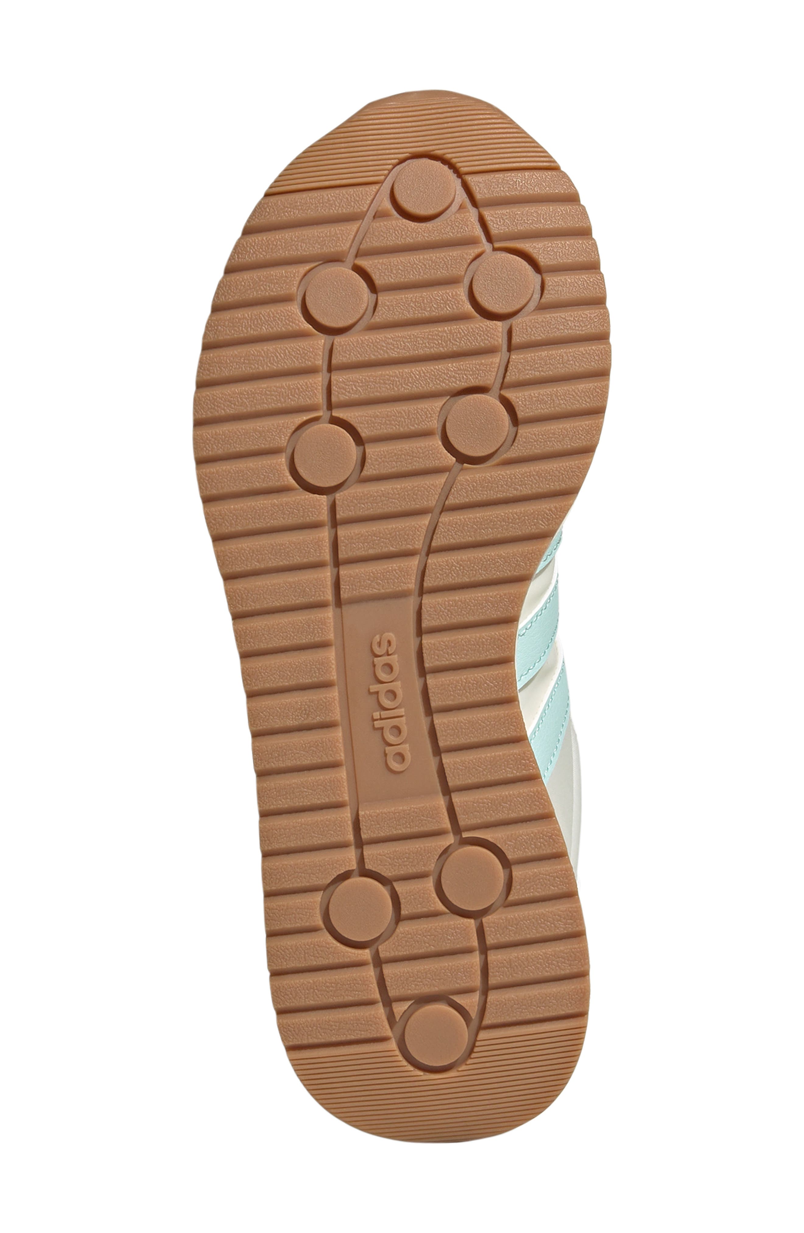 adidas Run 70s 2.0 Sneaker, Alternate, color, White/ Aqua/ Off White