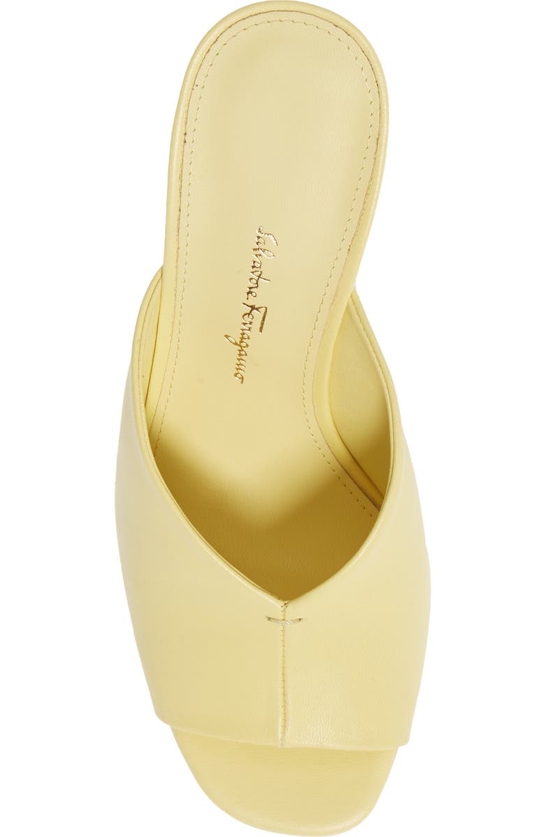FERRAGAMO Salvatore Ferragamo Sansu F-Heel Slide Sandal, Alternate, color,