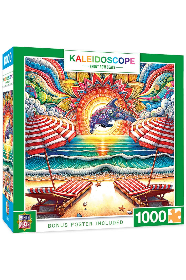 Front Row Seats 1000 Piece Jigsaw Puzzle, Main, color, Multicolor