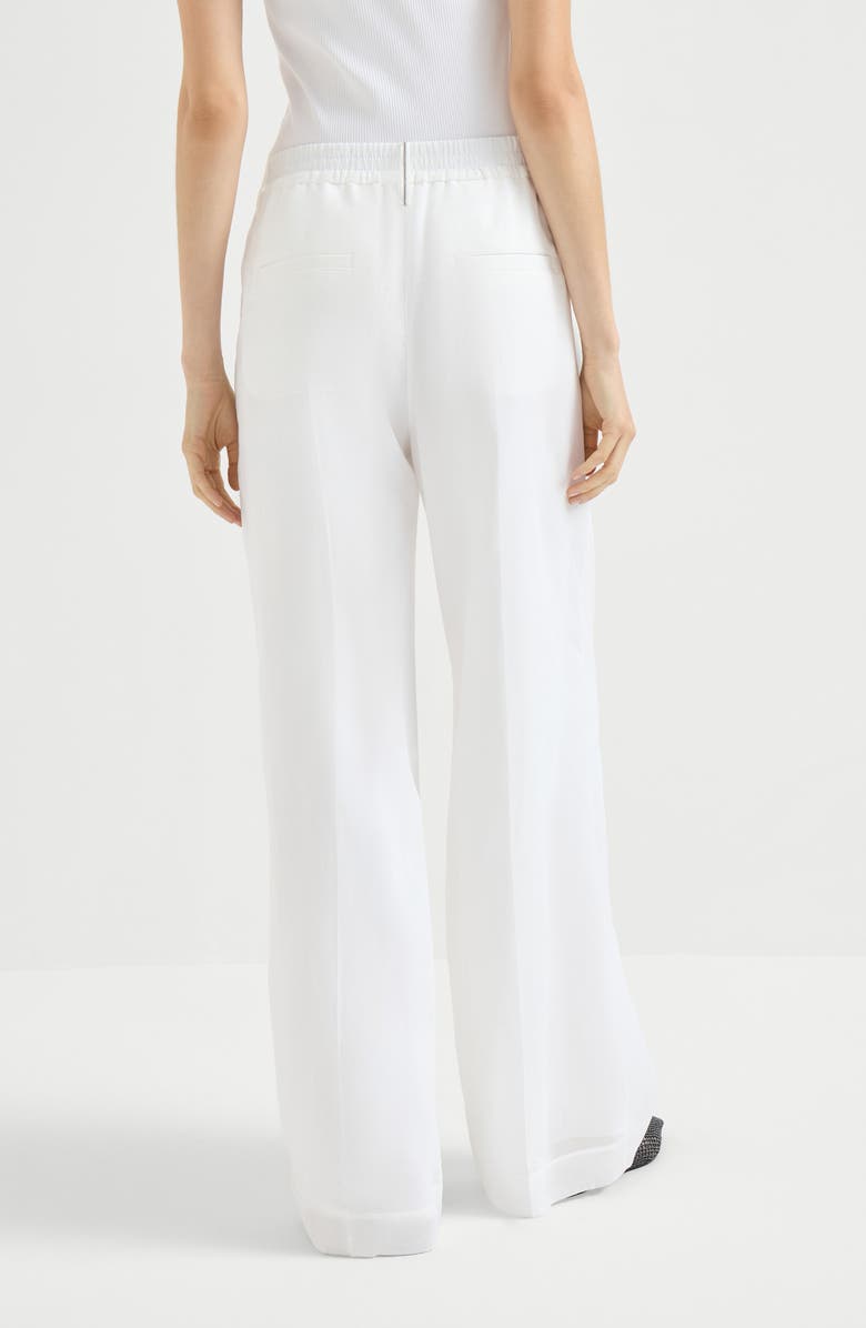 Brunello Cucinelli Sartorial track trousers, Alternate, color, White