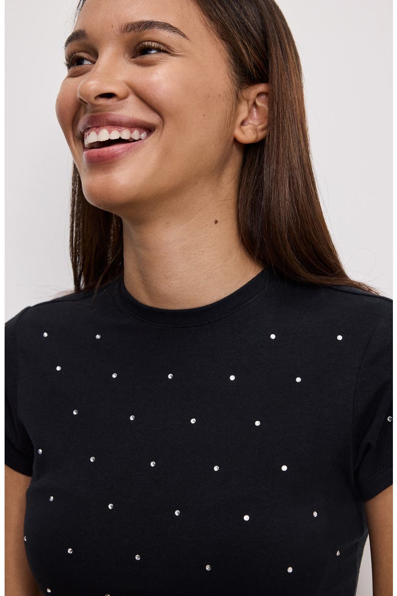 Crystal Baby Tee, Alternate, color, BLACK001