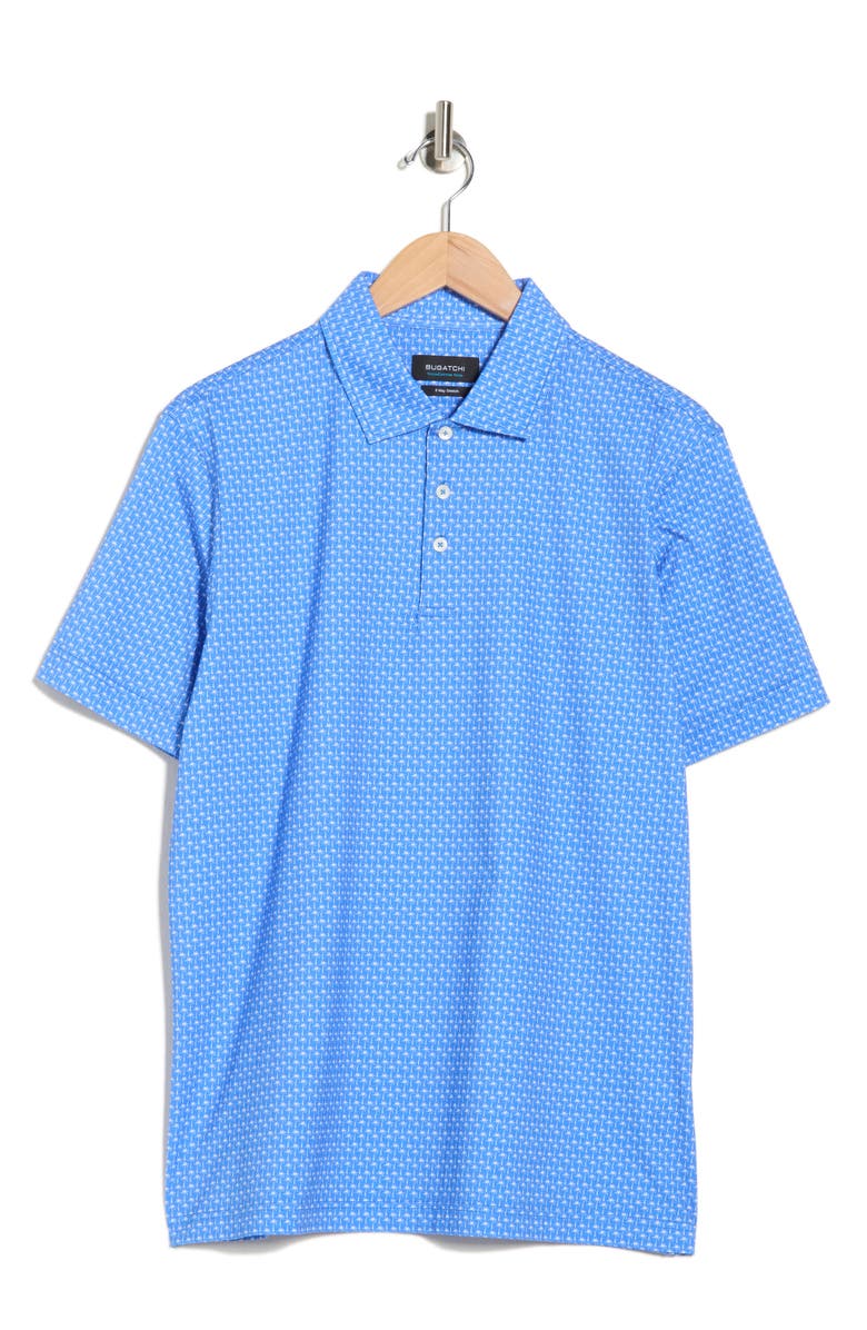 Bugatchi Victor OoohCotton<sup>®</sup> Knit Polo, Alternate, color, Classic Blue