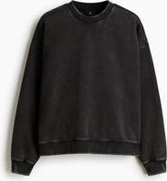 H&M Oversized Fit Washed-look Sweatshirt