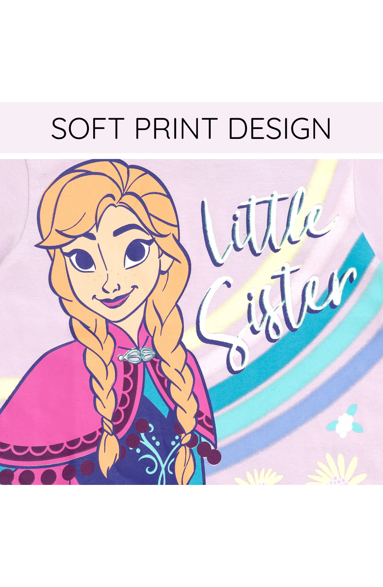 Disney Frozen Short Sleeve T-Shirt, Alternate, color, Lavender Anna