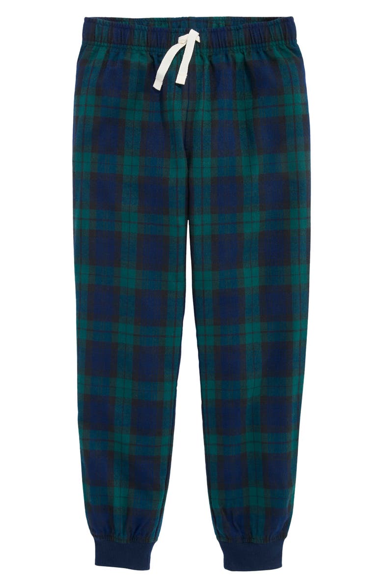 vineyard vines Kids' Flannel Lounge Pants, Main, color, Charleston Green