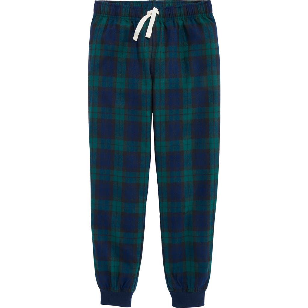 Vineyard Vines Kids' Flannel Lounge Pants In Green