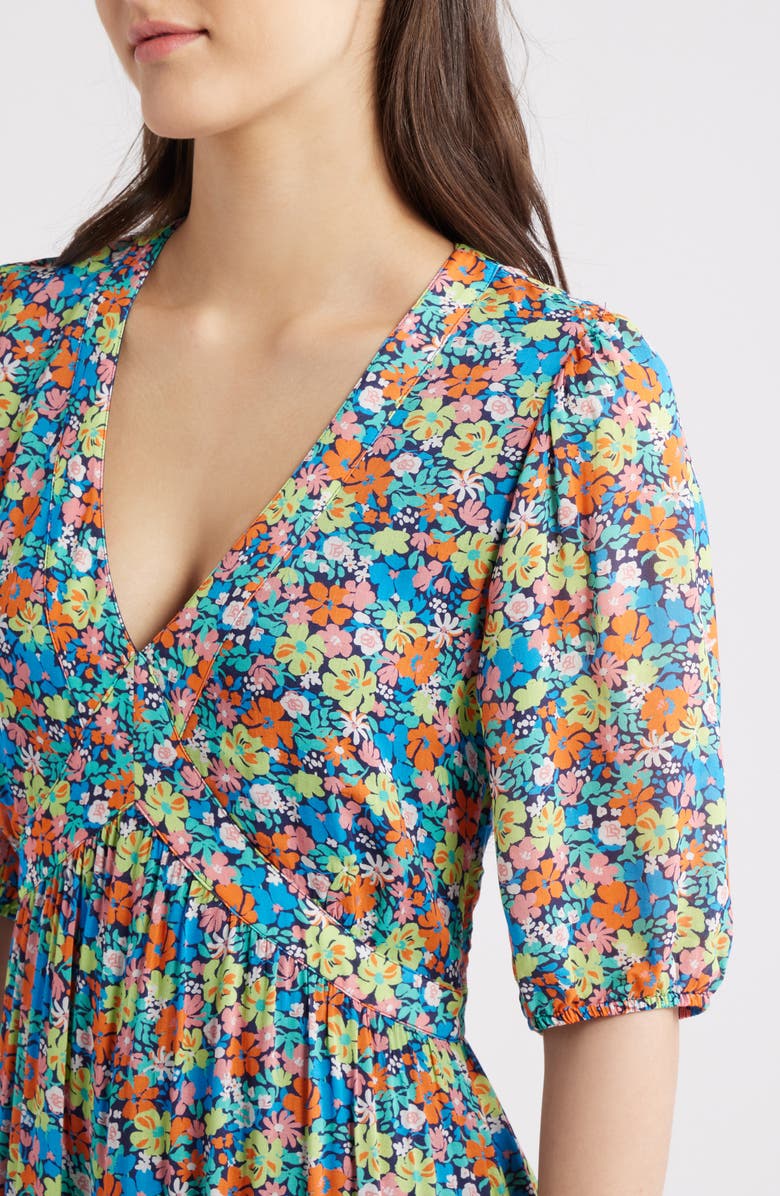 Hatley Fresh Flowers Empire Waist Maxi Dress, Alternate, color, 