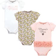 Hudson Baby Cotton Bodysuits 3-Pack