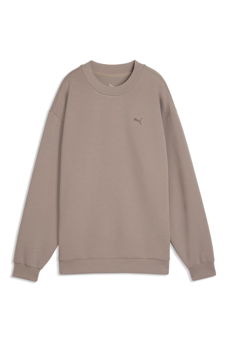 CLOUDSPUN Crewneck Sweatshirt, Alternate, color, MOUSE GRAY