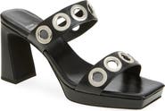 Jeffrey Campbell Danity Grommet Studded Slide Sandal