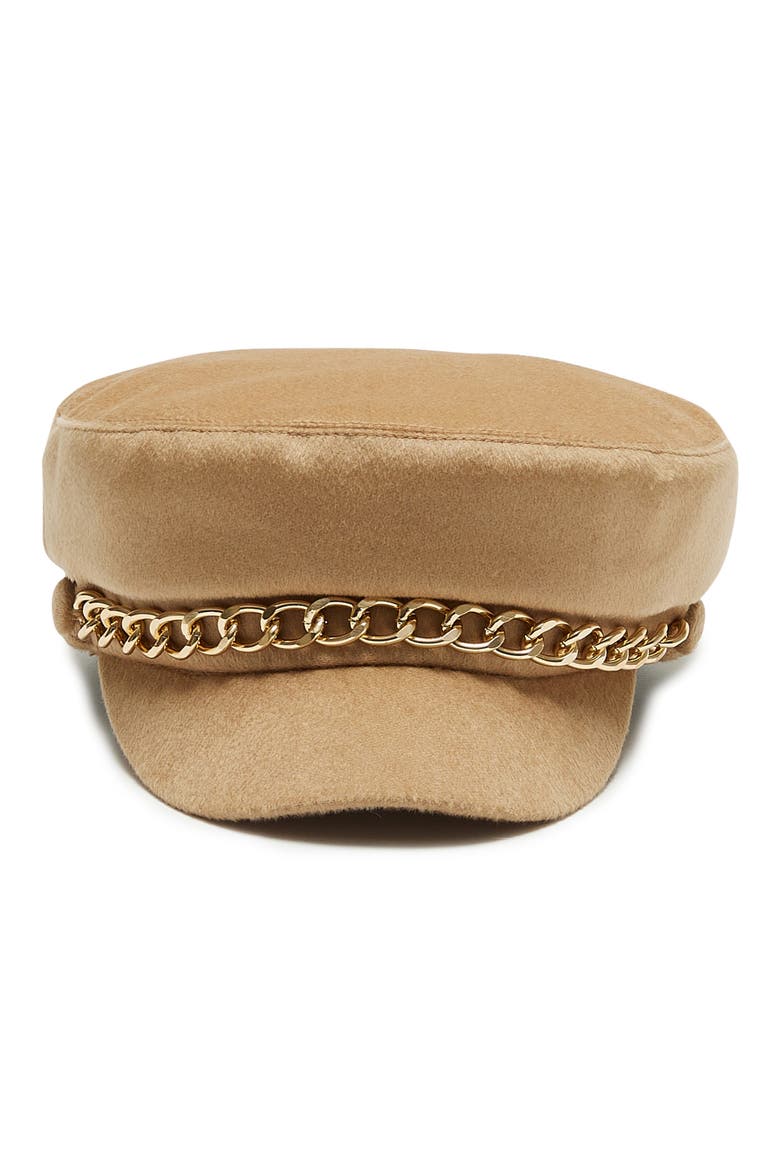 Marina Chain Trim Cap, Alternate, color, CAMEL