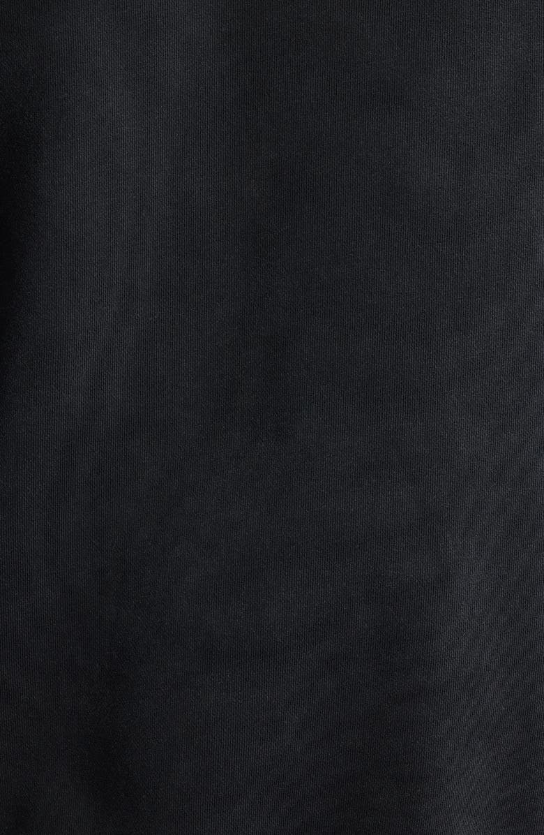 DIET STARTS MONDAY Sex, Love & Diet Oversize Distressed Cotton Hoodie, Alternate, color, Vintage Black