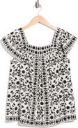 MAX STUDIO Flutter Sleeve Top