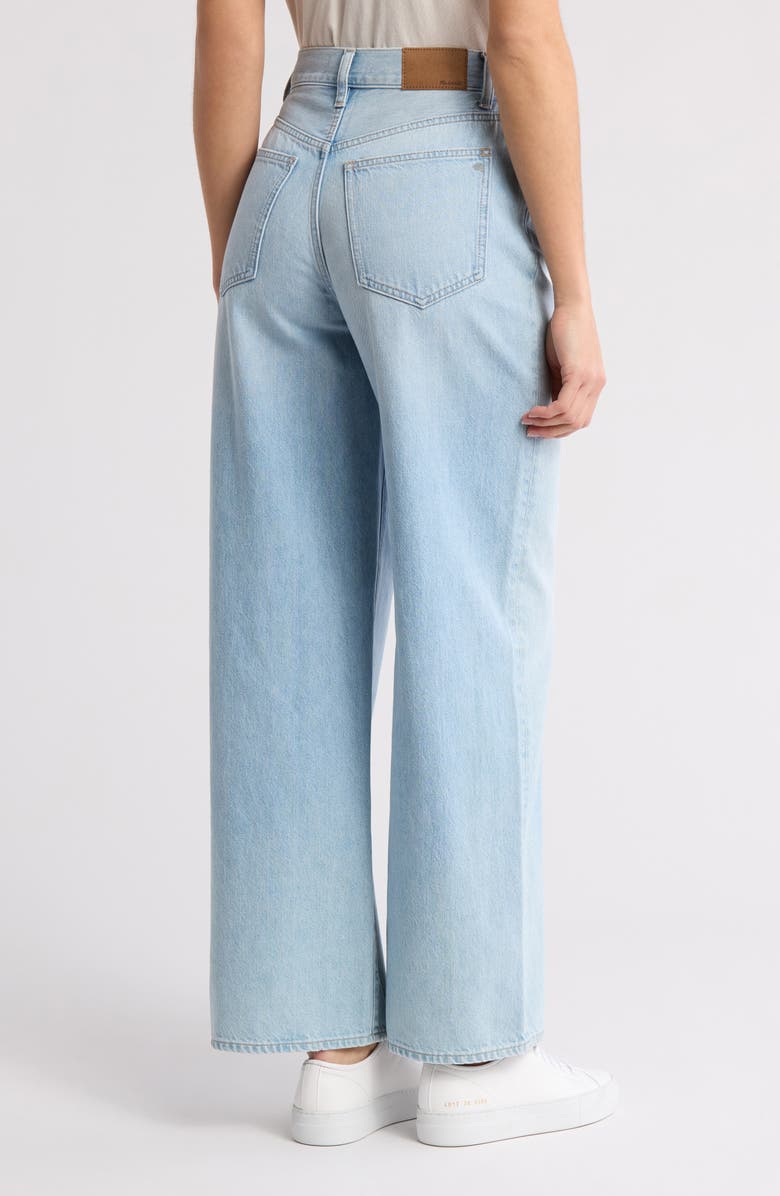 Madewell Superwide Leg Jeans, Alternate, color, Alesio Wash