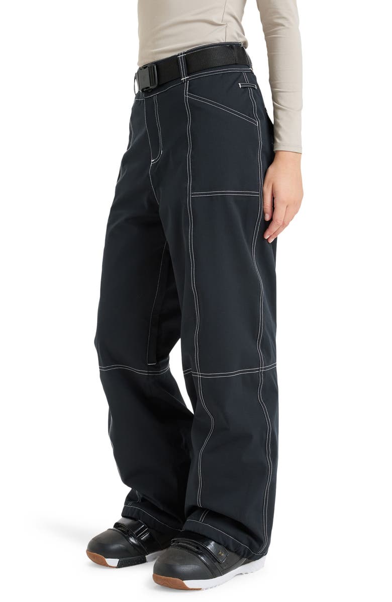 Roxy Chloe Kim Pants, Alternate, color, Anthracite