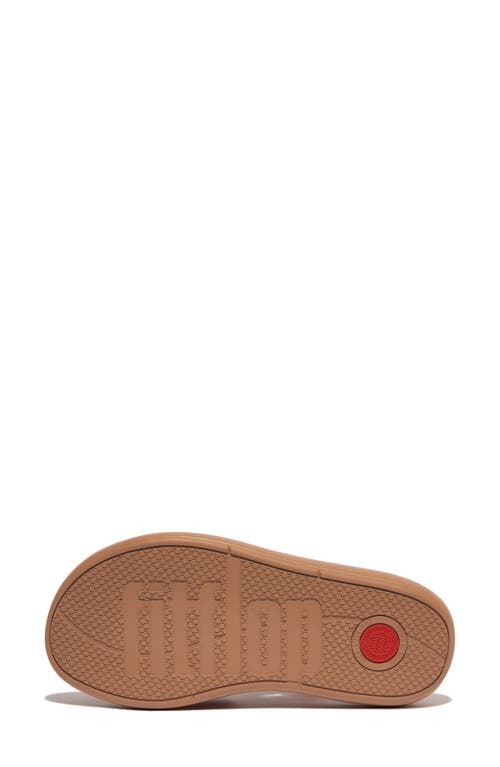 Fitflop Iqushion D-luxe Slide Sandal In Latte Tan