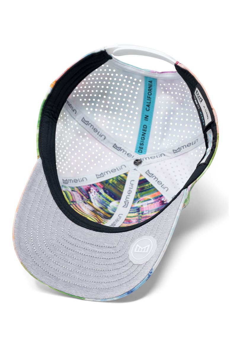 A-Game Icon Hydro Performance Snapback Hat, Alternate, color, WATERCOLOR