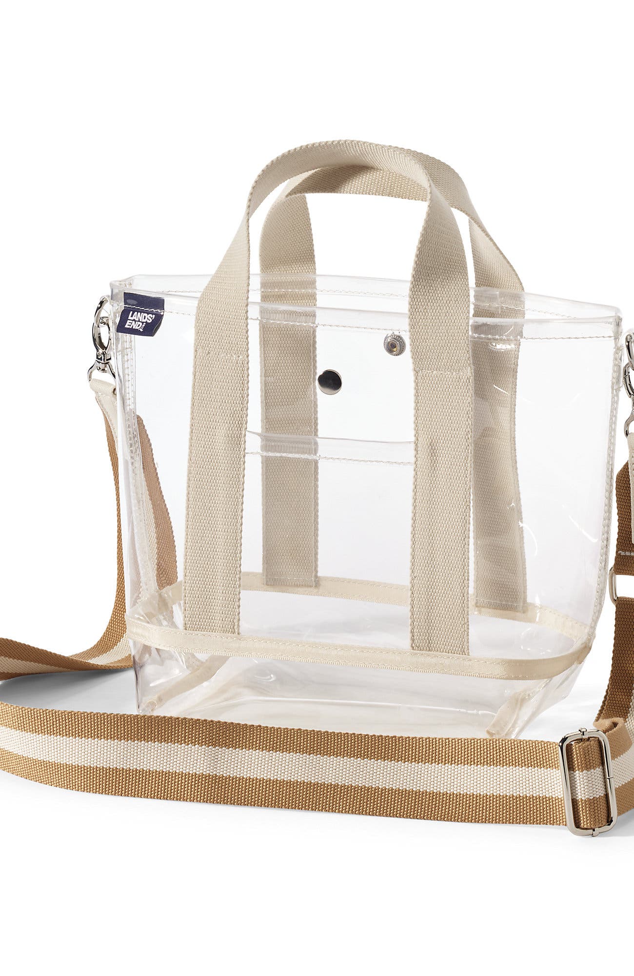 Clear Tote, Alternate, color, Natural