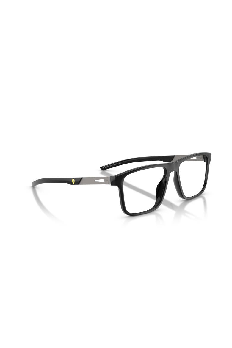 53mm Rectangle optical glasses, Alternate, color, Black