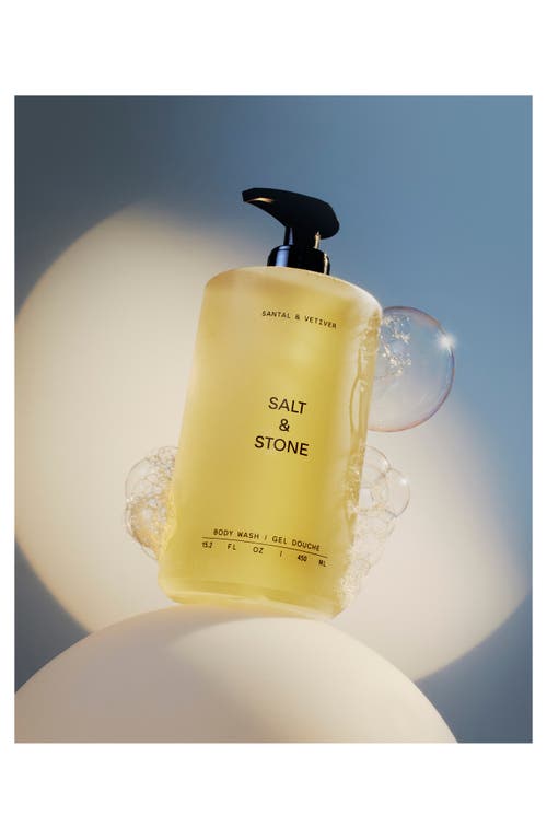 Salt & Stone Santal & Vetiver Body Wash In Regular