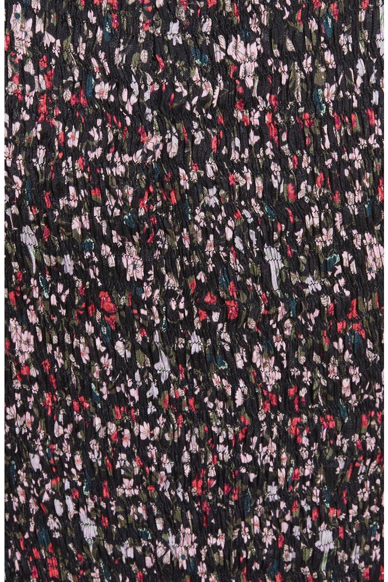 Mixed Print A-Line Silk Dress, Alternate, color, PRINT MIX COMBO