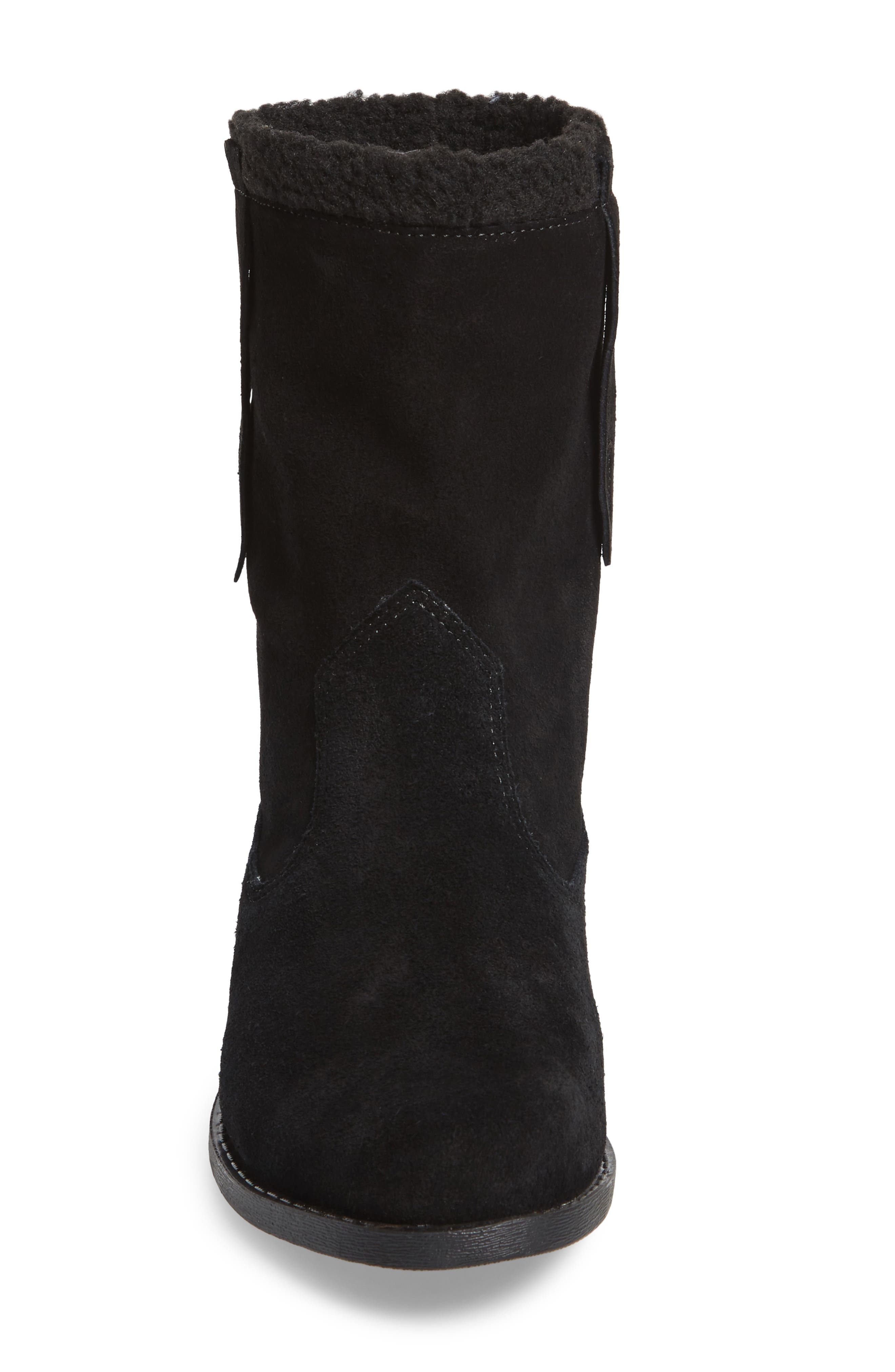 Sole Society Verona Faux Shearling Boot, Alternate, color, 