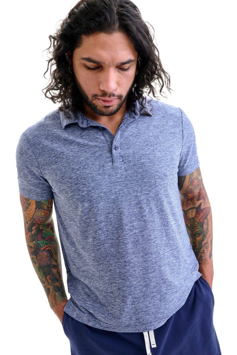 Adult Flexknit Polo, Alternate, color, Sunwashed Navy