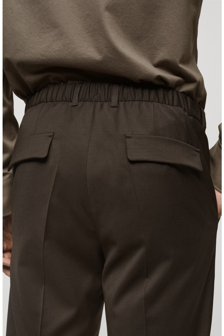 Slim Fit CoolMax® Straight Leg Pants, Alternate, color, BROWN